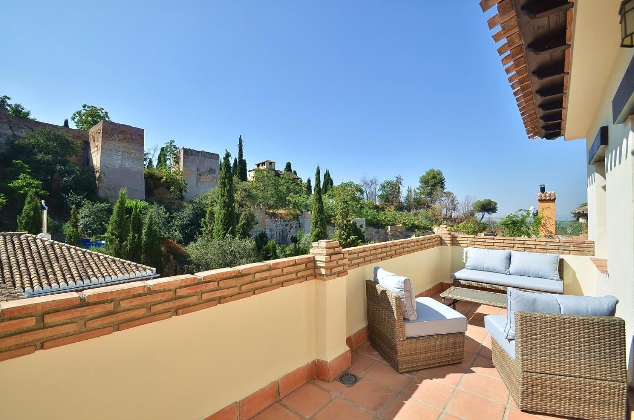 Loft Dar Al- Horra , Terraza, Parking & Vistas Villa Granada Eksteriør billede