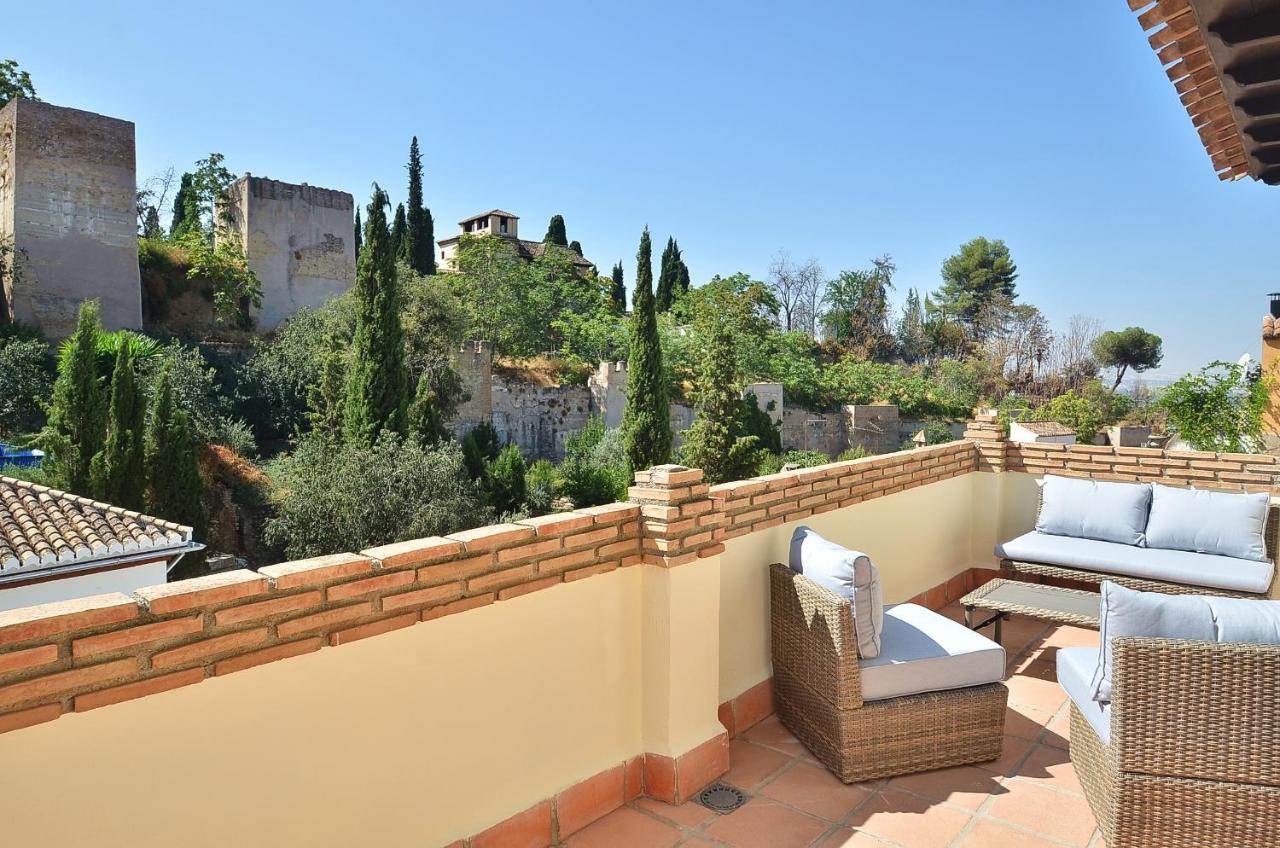 Loft Dar Al- Horra , Terraza, Parking & Vistas Villa Granada Eksteriør billede