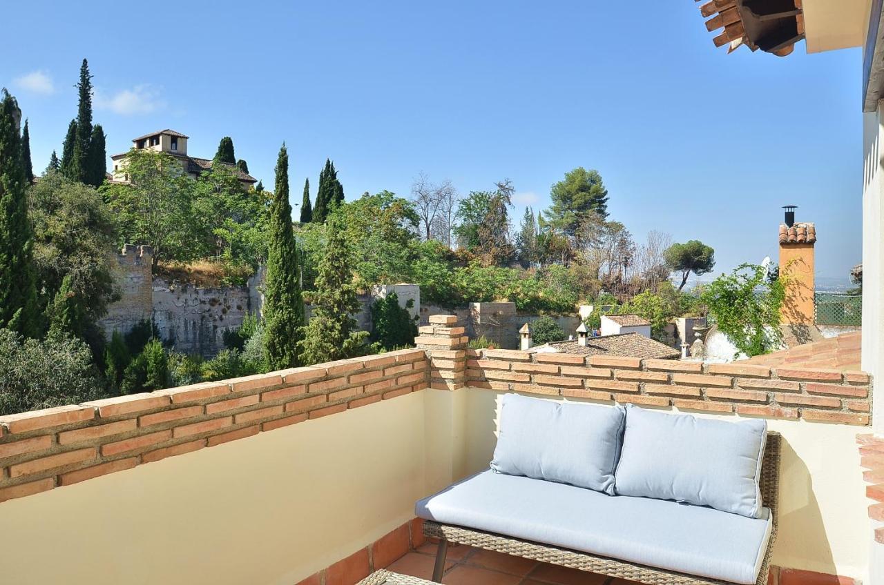 Loft Dar Al- Horra , Terraza, Parking & Vistas Villa Granada Eksteriør billede